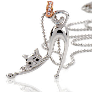 COLLANA GATTO – LA GATTA ELEGANTE