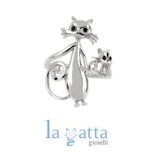 ANELLO GATTO – LA GATTA MAMMONA