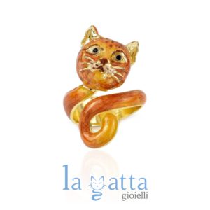 ANELLO GATTO – LA GATTA ” I METICCI”