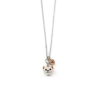 COLLANA GATTO – LA GATTA COLLANA I LOVE CATS – GATTO METICCIO